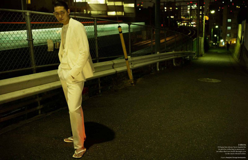 時尚雜誌“L'officiel Hommes ” 以日本黑幫主題拍攝雜誌造型特輯 8 時尚雜誌“L'officiel Hommes ” 以日本黑幫主題拍攝雜誌造型特輯 8