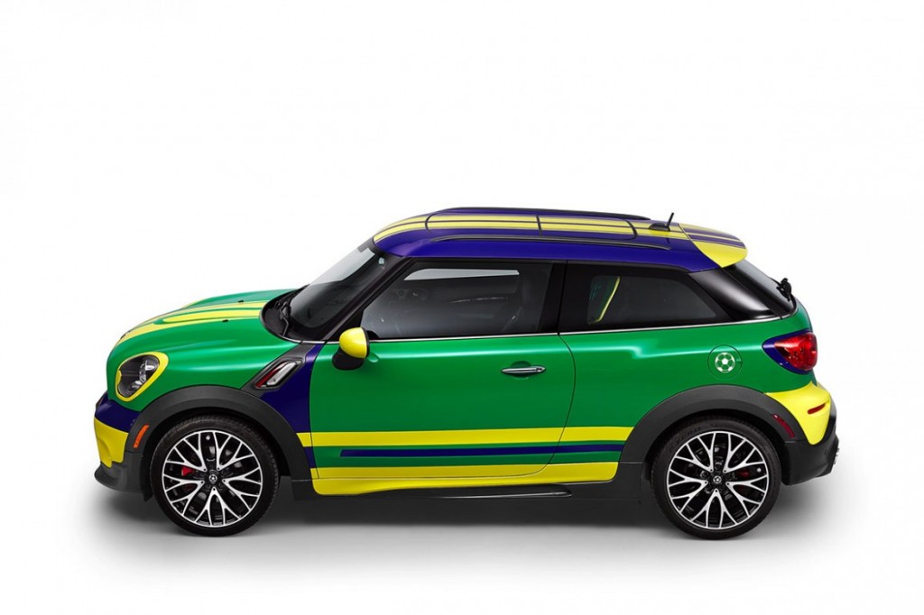 MINI 推出2014巴西世界杯特別版—— MINI Paceman GoalCooper 3 MINI 推出2014巴西世界杯特別版—— MINI Paceman GoalCooper 3