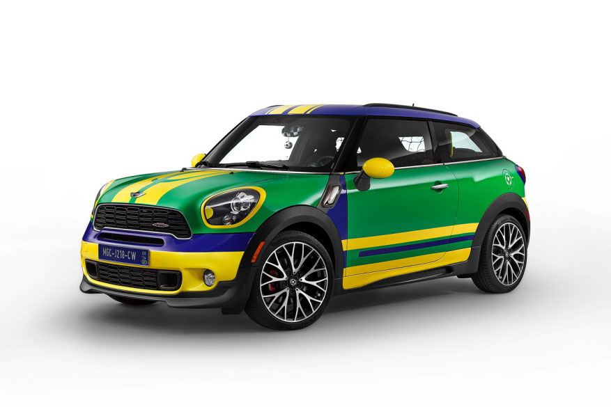 The MINI Paceman GoalCooper Special Edition for 2014 World Cup in Brazil 1 The MINI Paceman GoalCooper Special Edition for 2014 World Cup in Brazil 1