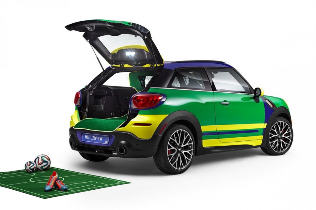 The MINI Paceman GoalCooper Special Edition for 2014 World Cup in Brazil 3 The MINI Paceman GoalCooper Special Edition for 2014 World Cup in Brazil 3