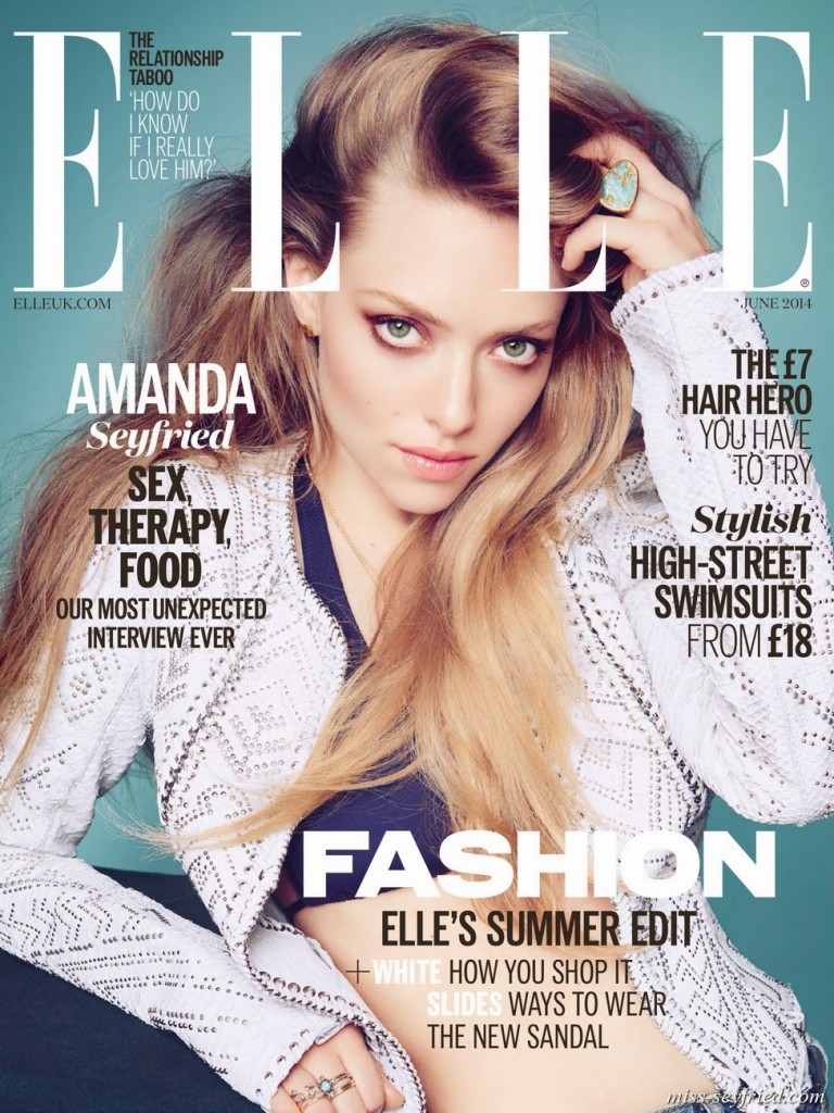 絕世名伶 Amanda Seyfried 登上《ELLE》英國版六月刊封面 7