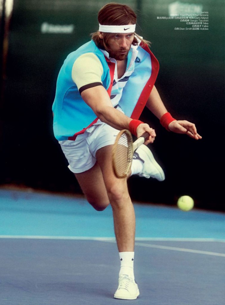 “GQ” 中國版“70年代網球復古風格” 特別專題 6 “GQ” 中國版“70年代網球復古風格” 特別專題 6