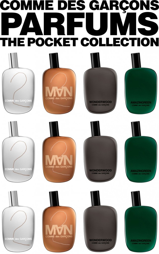 COMME des GARÇONS 2014 夏季 Pocket Cologne 男香系列 1