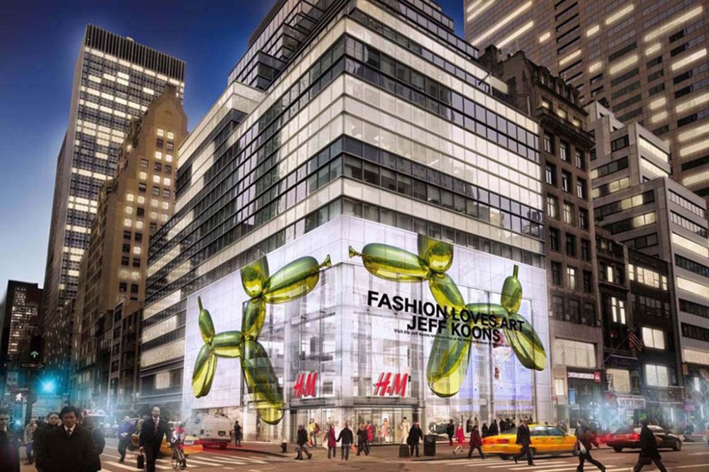 H&M 聯手知名藝術家Jeff Koons 推出限定產品線 1