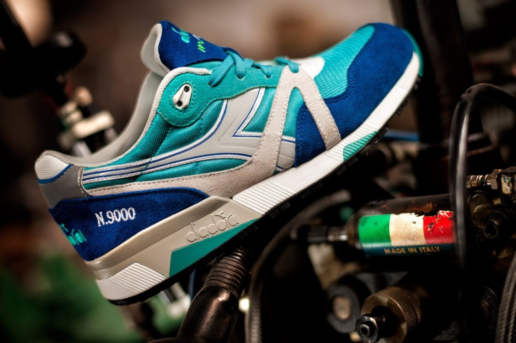 醉心澄澈之藍，Diadora 帶來 N9000 OG “Espresso Ristretto” 鞋款 5