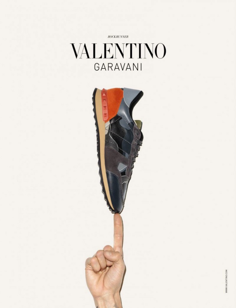 Terry Richardson 拍攝Valentino 新一季球鞋系列 4
