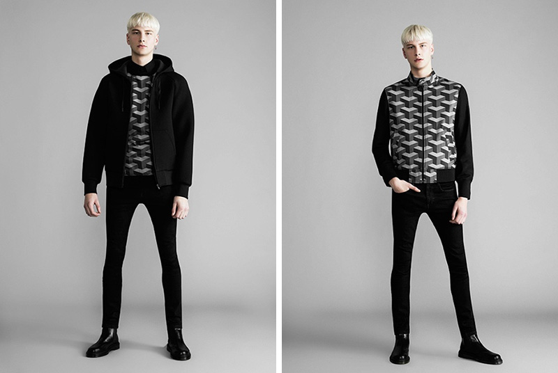 強大的幾何美學風格,BLACKBARRETT by Neil Barrett 2014 秋冬季度 Lookbook 9 強大的幾何美學風格,BLACKBARRETT by Neil Barrett 2014 秋冬季度 Lookbook 9
