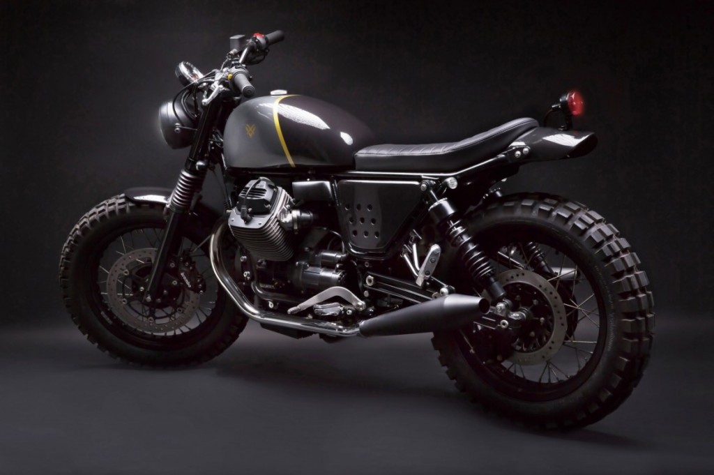 Venier Customs 打造 Moto Guzzi V7 Stone 定製版摩托車 8