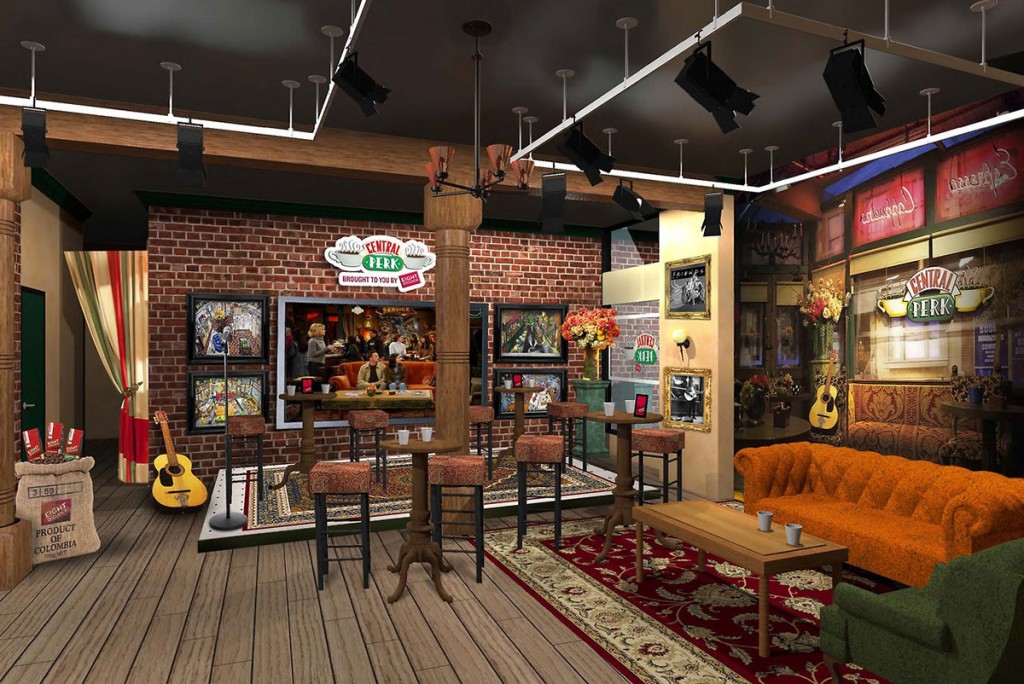華納兄弟電視公司推出老友記Central Perk 真實版咖啡廳 5