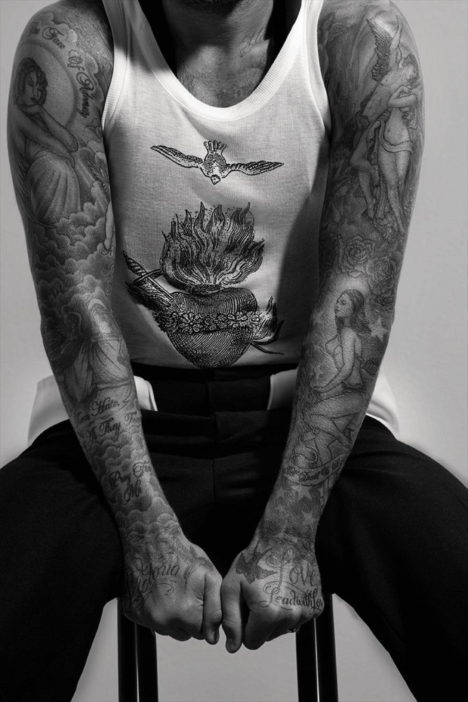 David Beckham 登上英國時尚雜誌“Another Man” 2014 秋冬季號封面 2