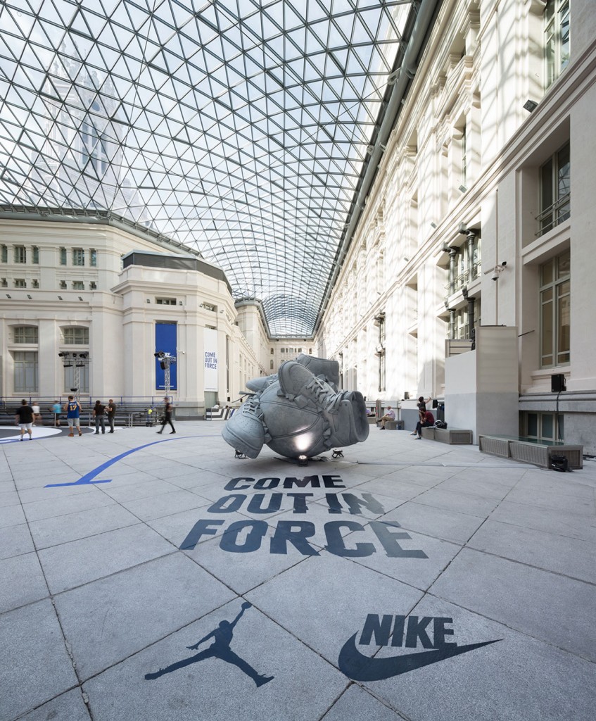 藝術家Shane Griffin 為Nike 打造巨型裝置藝術作品 4