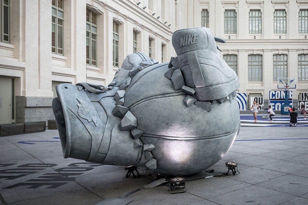 藝術家Shane Griffin 為Nike 打造巨型裝置藝術作品 5