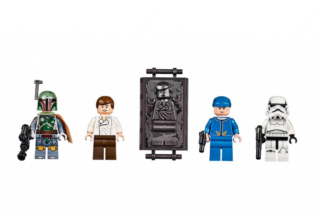 由2000塊積木組成，LEGO 帶來以《Star Wars:The Empire Strikes Back》 中Slave I Space Ship 為藍本設計的飛船模型 11