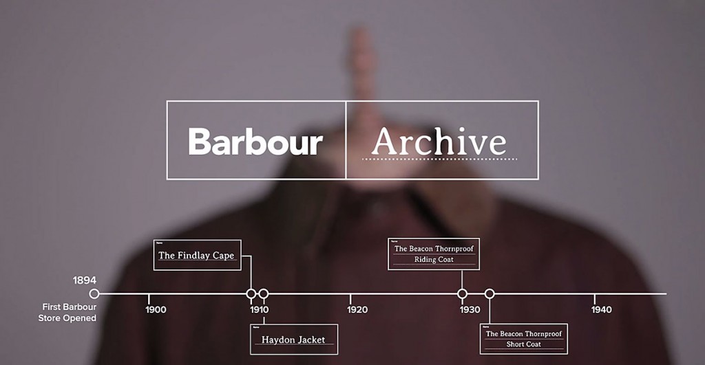 Barbour 慶祝120 週年推出品牌歷史檔案系列宣傳片 4