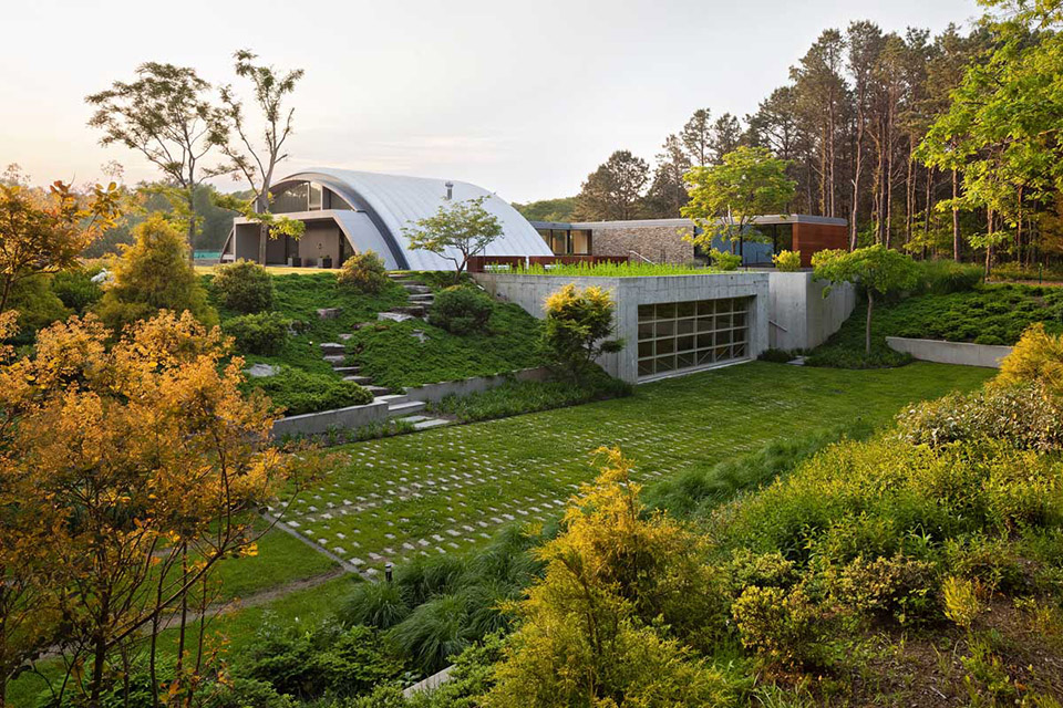 Maziar Behrooz Architecture 打造Arc House 圓弧狀住宅 2 Maziar Behrooz Architecture 打造Arc House 圓弧狀住宅 2