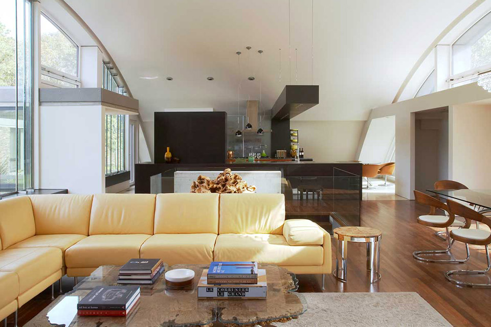 Maziar Behrooz Architecture 打造Arc House 圓弧狀住宅 5 Maziar Behrooz Architecture 打造Arc House 圓弧狀住宅 5
