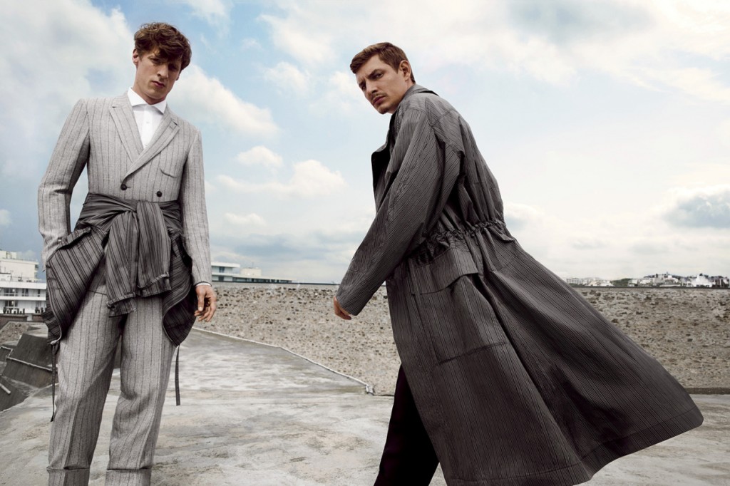 Ermenegildo Zegna Couture 2015春夏季度造型海報 1