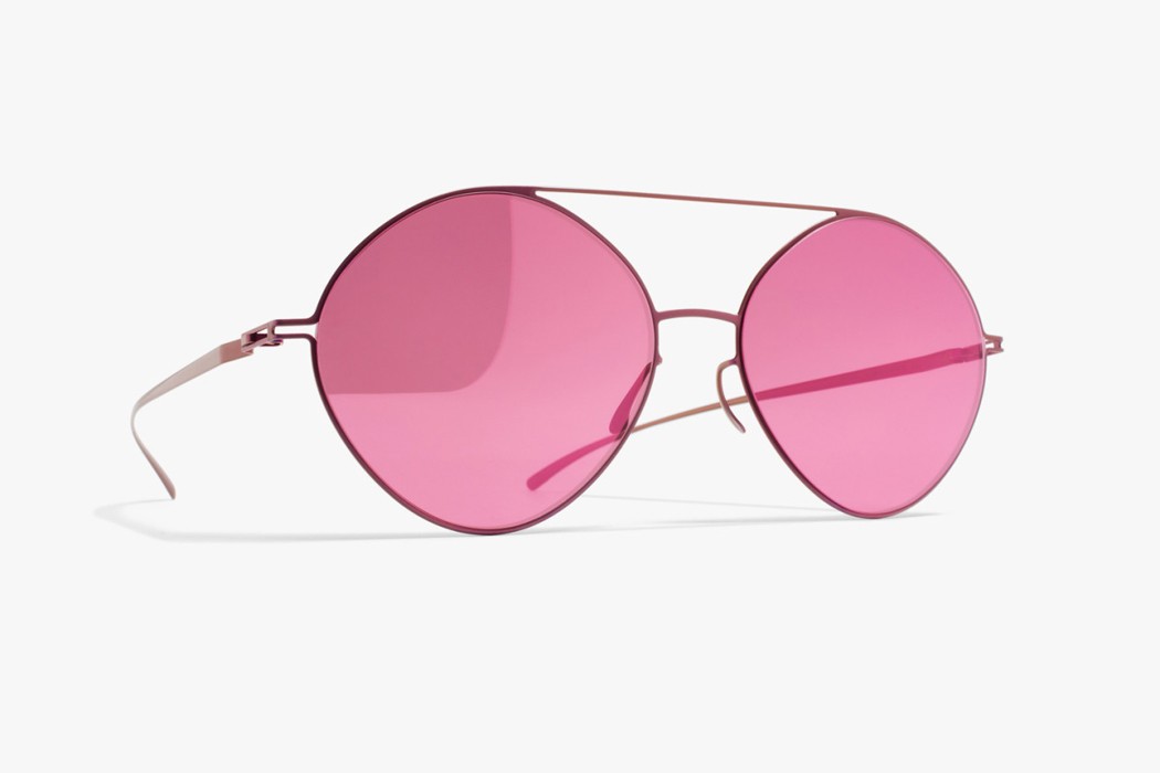 Розовые солнцезащитные очки купить. Очки Maison Martin Margiela. Оправа Maison Margiela. Розовые очки. Розовые круглые очки.