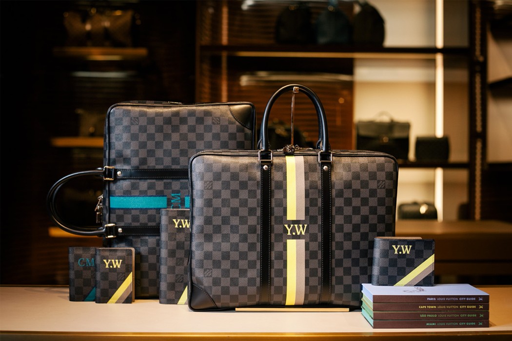 Louis Vuitton Unveils Mon Damier Graphite Personalization Tool