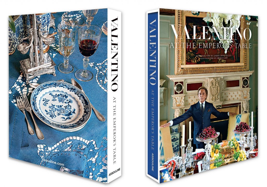 Valentino 的奢華餐具情結，《At the Emperor's Table》 書籍登場 1