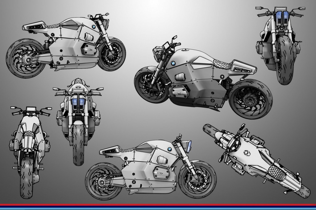 BMW 概念摩托車Urban Racer Concept 登場 2