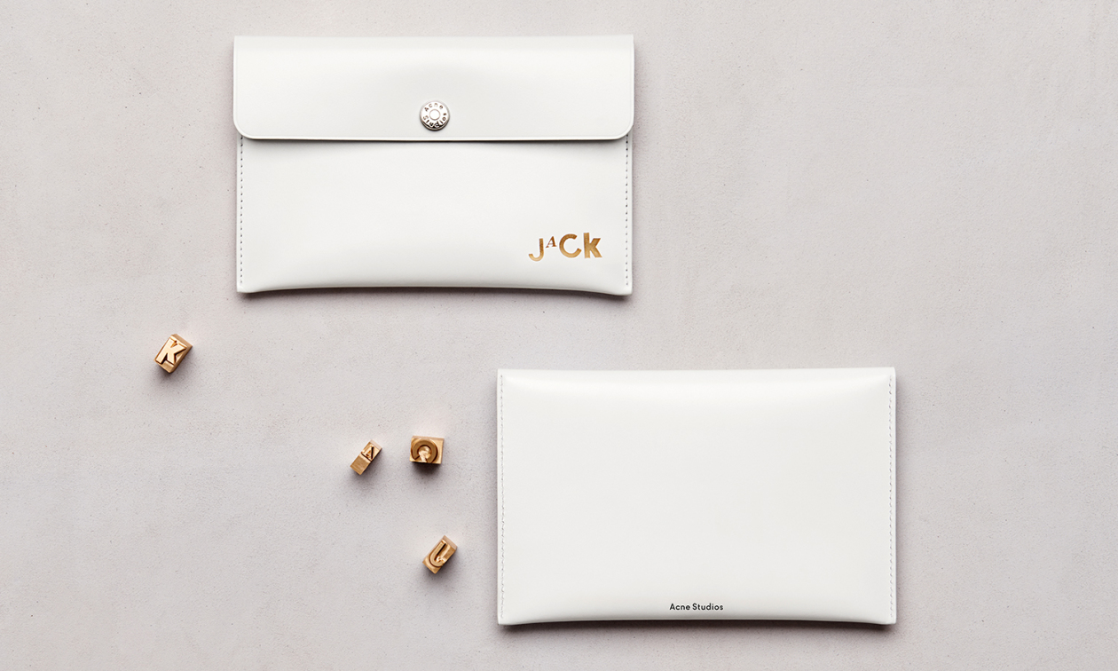 ACNE STUDIOS PREMIUM LEATHER GOODS LINE 21