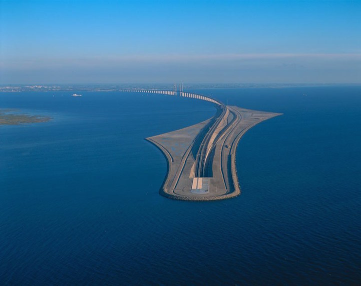 連接丹麥、瑞典兩國的跨海大橋——Øresund Bridge 2