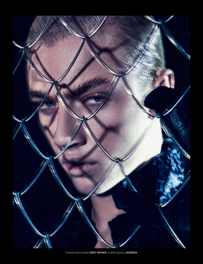 Lucky Blue Smith in L’Officiel Hommes 6
