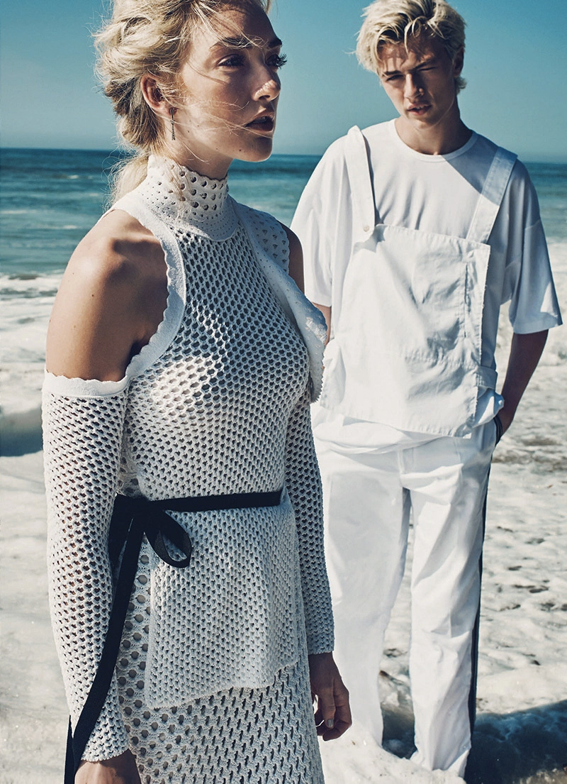 Lucky Blue Smith in Marie Claire’s January 2016 issue 6