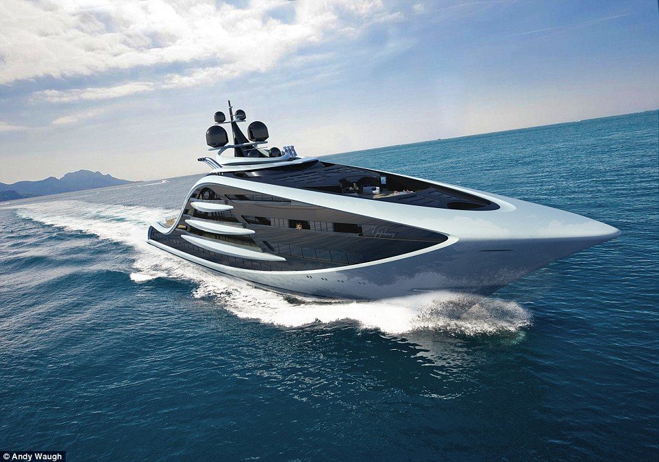 The striking superyacht Epiphany 3