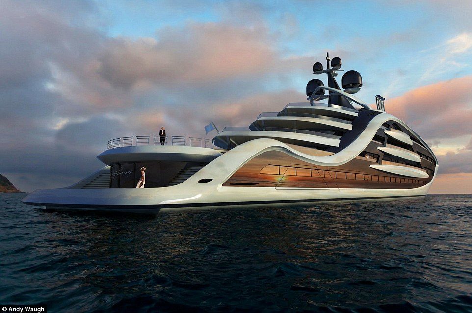 The striking superyacht Epiphany 4