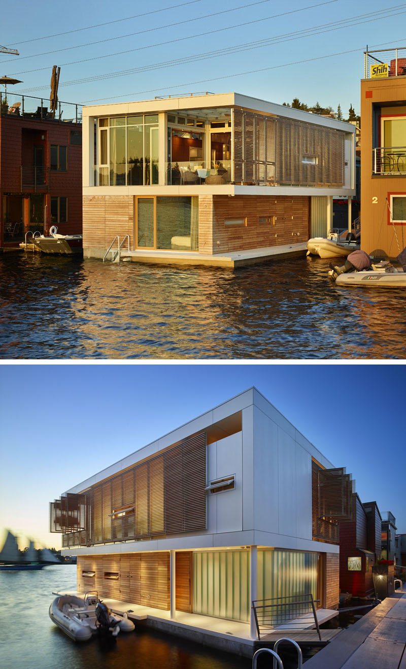 the Floating Home Lives On A Lake In Seattle 3