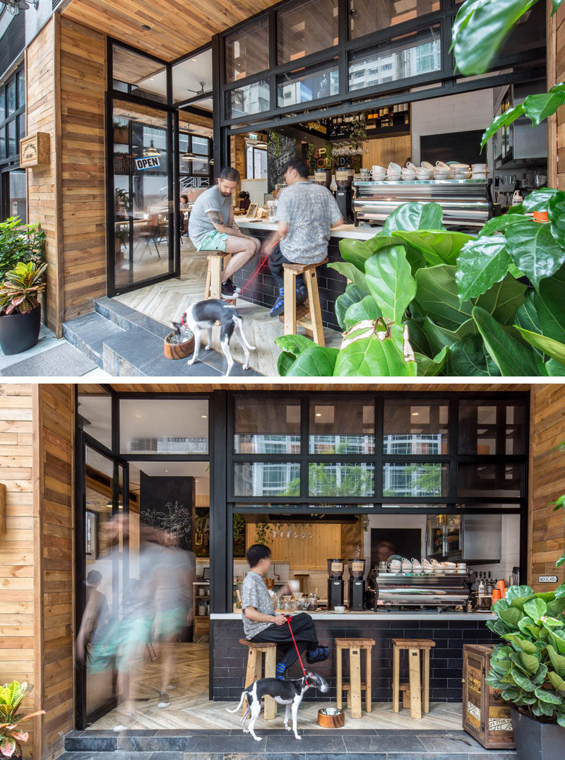 This new coffee shop in Hong Kong is designed to interact with the street 5