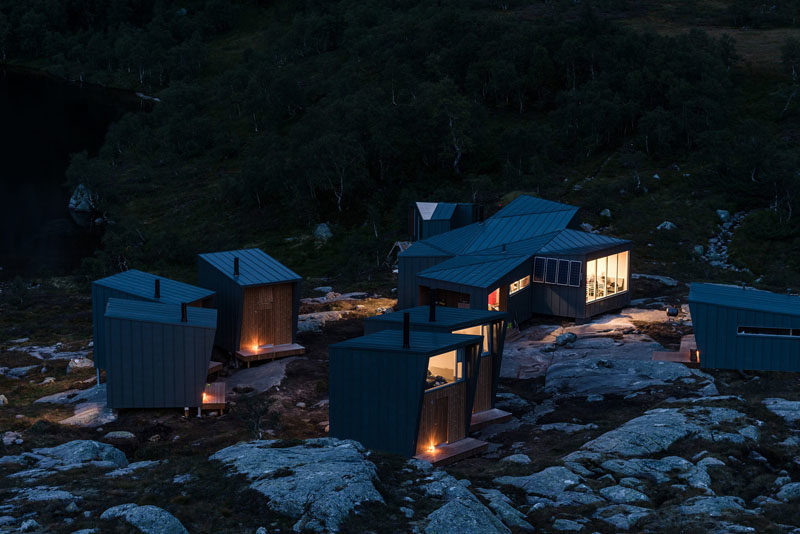 A Cluster Of Hiking Lodges In Norway 6