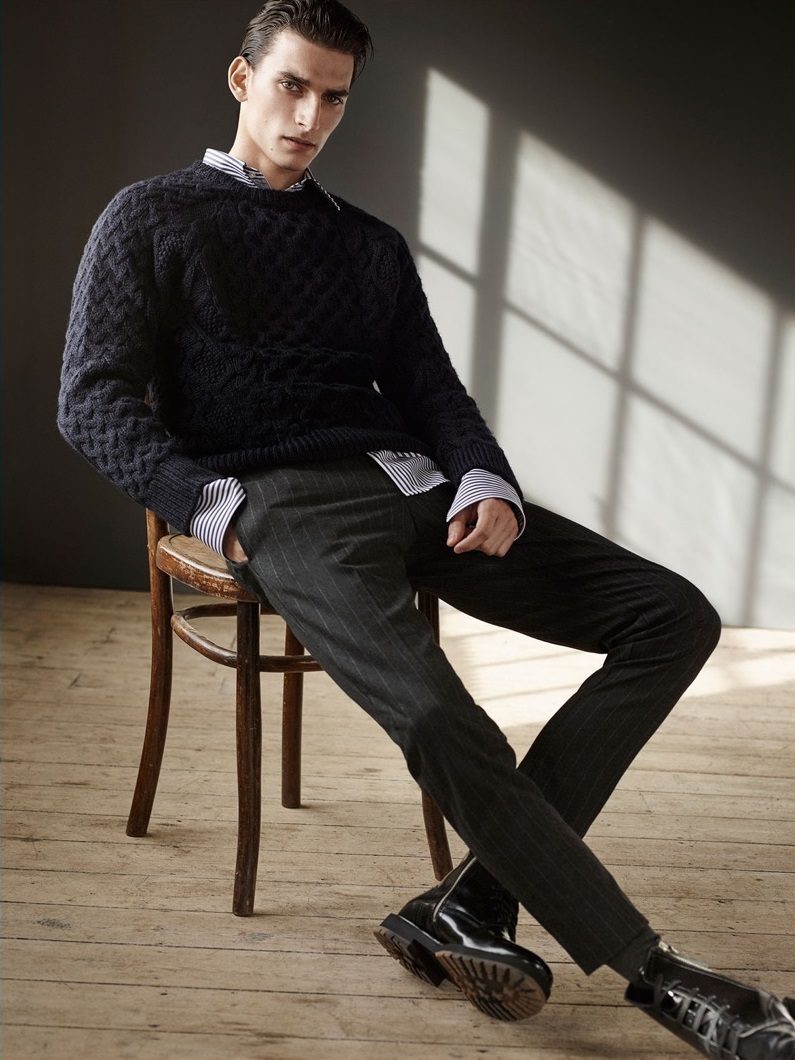 zara man knitwear