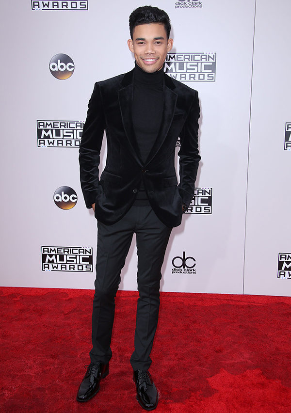 Mandatory Credit: Photo by Matt Baron/BEI/Shutterstock (7449787m) Roshon Fegan George Kotsiopoulos American Music Awards, Arrivals, Los Angeles, USA - 20 Nov 2016