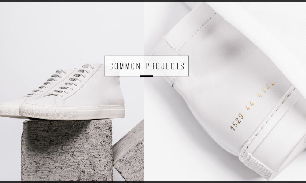 高端極簡愛好者必備：手工鞋履品牌 Common Projects，給你稱霸街頭的完美白鞋 - TRENDSFOLIO